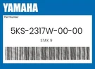 Yamaha Genuine Stay, 9 5KS-2317W-00-00. Fixed Price $159.19.