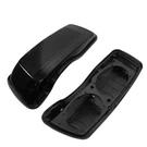 Vivid Black Dual 6X9" Speaker Saddlebag Lids For 2014+ Harley Touring Road King. Fixed Price $93.00.