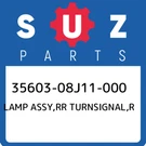 35603-08J11-000 Suzuki Lamp Assy,rr Turnsignal,r 3560308J11000, New Genuine Oem. Fixed Price $82.20.