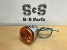 Genuine Harley-davidson Softail Sportster Rear Led Chrome Indicator 67800781. Fixed Price $100.52.