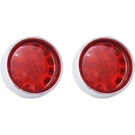 Custom Dynamics Bullet Turn Signal Chrome Red Lens PB-BB-R-1156CR. Fixed Price $149.95.