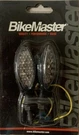 Bikemaster Universal Led Mini Turn Signals Oval Black 266201. Fixed Price $30.00.