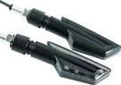 Bikemaster Tanto Turn Signal Rear 5 RED/4 Amber Led 111X24MM Smoke 266191. Fixed Price $43.99.