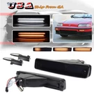 Smoked Switchback Led Front Bumper Turn Signal Light Drl For 1990-1991 Honda Crx. Fixed Price $49.99.