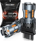 Sealight 3156 3157 Led Bulb Amber, Turn Signal Lights With Extra Resistor Hd Pro. Fixed Price $35.42.