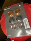 Genuine Harley Davidson Smoked Bullet Turn Signal Lens Kit 69304-02. Fixed Price $19.99.