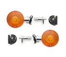 Rear Left & Right Turn Signal Set - Honda CB550F CB550K CB750F CB750K. Fixed Price $108.95.