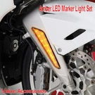 Show Chrome, Amber Led Fork Marker Lights, Honda GL1800 Gold Wing 2018+, 52-952A. Fixed Price $59.95.