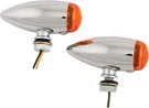 Harddrive 20-6589SALED Universal Chrome Bullet Marker Light (amber Lens). Fixed Price $68.95.