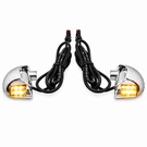 Eagle Lights Low Profile Chrome Led Turn Signal Pods Amber Drl 2015+ Road Glide. Fixed Price $149.99.