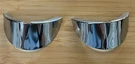 Eagle Iron Plain Front Turn Signal Visor 67786-86. Fixed Price $30.00.