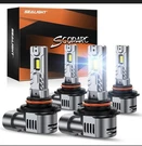 Sealight 9005 9006 Bulbs 80000LM Brightness 6500K Cool White, HB3 Fog HB4. Fixed Price $78.74.