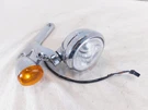 Harley Flhx Street Glide Right Chrome Auxiliary Spot Lamp W/ Turn Signal Housing. Fixed Price $129.95.