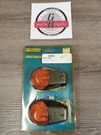 Nos Emgo Decorative Light Set 12V 23W Amber Lens 61-81903 J24. Fixed Price $11.40.