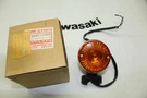Nos Kawasaki KE175 KE125 KLR250 KL250 Front Turn Signal Incomplete # 23037-1039. Fixed Price $79.95.