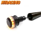 Heavy-duty Motorcycle Led Handlebar End Lights Amber Signal Matte Finish. Fixed Price $49.72.