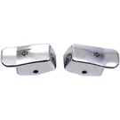 Chrome Turn Signal Switch Button Covers Extended Harley Softail Sportster Dyna. Fixed Price $24.95.