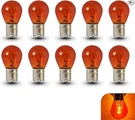 10 Pcs 1156 Amber Turn Signal Bulbs, P21W 1141 12V BA15S High Color:. Fixed Price $14.99.
