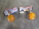 68 69 70 71 72 73 Honda Front Turn Signals W/ Fork Ears Mounts Oem. Fixed Price $35.00.