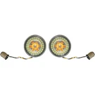 Custom Dynamics Bullet Turn Signal, 1157, Chrome, Smoke Lens PB-BB-AW-1157CS. Fixed Price $149.95.