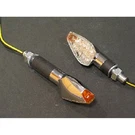 Highway Hawk Turnsignal Set Triangle, Chrome, Long, E-m HH-68-563. Fixed Price $36.25.