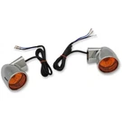 Drag Specialties Bullet Turn Signal Lights Flt Chrome 2020-1377. Fixed Price $147.61.