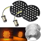 Horizon Beam Harley Front Led Turn Signals - 3 1/4" Softail Road King Clear Lens. Fixed Price $99.99.