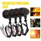 For Kawasaki ZX636 KLX250S KLR650 4X Motorcycle Bike Turn Signals Amber Lights. Fixed Price $29.99.