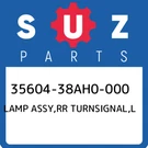 35604-38AH0-000 Suzuki Lamp Assy,rr Turnsignal,l 3560438AH0000, New Genuine Oem. Fixed Price $158.76.