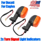 Pair Of Indicators Turn Signal Lights For Ducati 748 916 996 998 Monster Cagiva. Fixed Price $11.39.