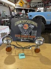 Harley Fxrp Windshield Model 39MM Passing Lamp Bar Spot Fog Light Unit Fork. Fixed Price $585.00.