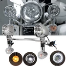 Fog Passing Turn Signal Light Bar Fit Yamaha V-star Xvs 250 650 950 1100 1300. Fixed Price $68.50.