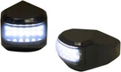 Alloy Art Swept Led Marker Light/turn Signal Black White Smoke #MRL-4B. Fixed Price $251.95.