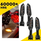 4PCS Smoked Amber Led Turn Signal Light Indicator For Kawasaki Klr 650 2009-2018. Fixed Price $32.29.