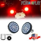 1156 Bullet Rear Red Led Turn Signal Lights For Harley Touring Dyna Motorcycles. Fixed Price $19.99.