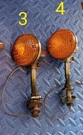 1 Pc Vintage Oem Motorcycle Blinker Indicator Light Lamp 045-6588 Turn Signal. Fixed Price $19.99.