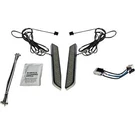 Custom Dynamics Cd-fork-hd-sb Smoke / Chrome Led Front Lights. Fixed Price $209.95.