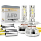 2012 Vespa S150 H4 Led Headlight Bulbs 20K Lumens Dual Beam Kit. Fixed Price $89.99.