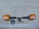 1982 Suzuki GS750E S12735) Left And Right Front Turn Signals Blinkers Set. Fixed Price $51.74.