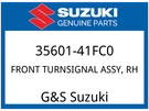 Suzuki Oem Part 35601-41FC0 Lamp Assy,front Turnsignal,r. Fixed Price $128.85.