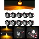 3/4 Inch Amber Round Led Lights 10 Pcs Dot Certified Turn Signal Running. Fixed Price $49.29.