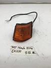 Oem 1985-87 Honda Elite CH250 Rear Right Blinker Turn Signal Wlens 33600-KM1-671. Fixed Price $39.99.