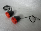 Harley Davidson Bullet Front Turn Signals Gloss Black / 3-WIRE. Fixed Price $49.99.