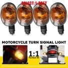 Front/rear Turn Signal Lights For Buell X1 1999-02 Blast 00-10 Clear Lens 4-12X. Fixed Price $76.94.