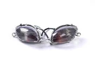 Front Turn Signals For Suzuki 99-07 GSX-R1300 With Bulbs Striped Lens. Fixed Price $45.95.