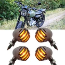 4X Turn Signal Amber Led Blinker For Suzuki TU250 VS700 VS750 VS800 Cafe Racer. Fixed Price $30.05.