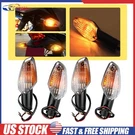Motorcycle Halogen Turn Signal Blinker Lights Clear For Honda CBR250R 11-2018 4X. Fixed Price $28.49.