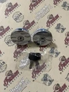 Indian Motorcycle 2002-2004, Locking Gas Caps Set, 26-409. Fixed Price $75.00.