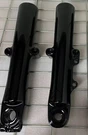 Harley Single Disc Touring Fork Legs Gloss Black Slider 2014 -23 (outright). Fixed Price $499.00.