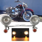 Fog Passing Turn Signal Light Bar For Harley Davidson Softail Fat Boy Flstf. Fixed Price $59.50.